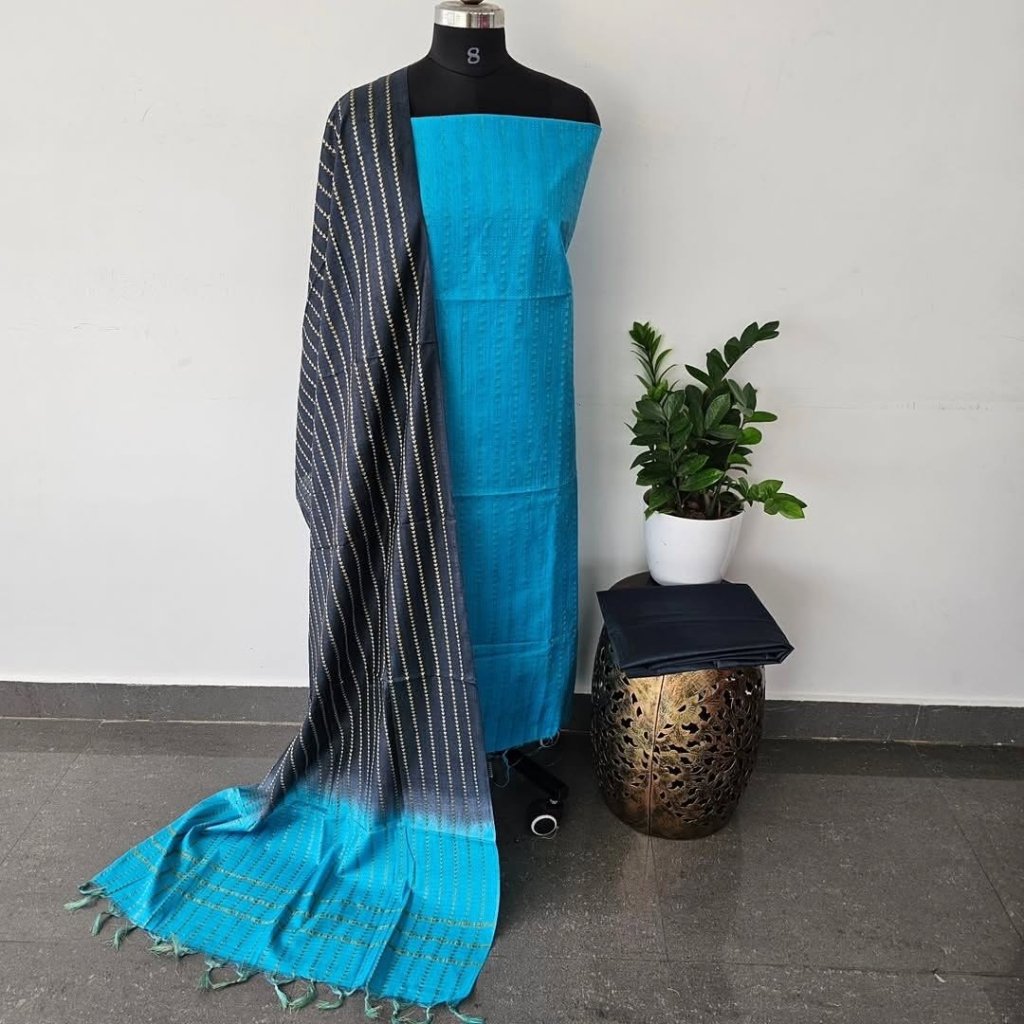 Attractive Collection – Elegant Handloom Suit Set - Image 5
