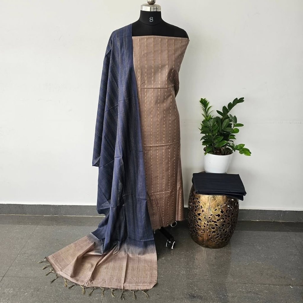 Attractive Collection – Elegant Handloom Suit Set - Image 2