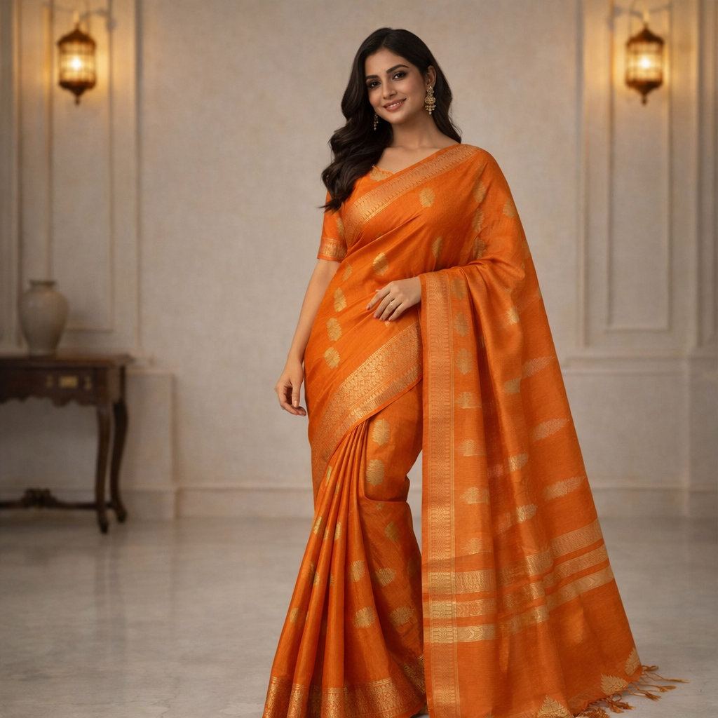 Ethically Made – Mangalgiri Silk Saree Collection - Image 1