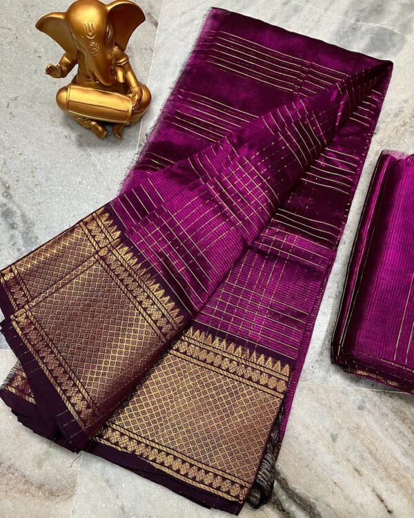 Beautifully Crafted Semi Silk Saree collection