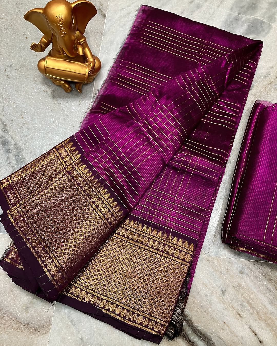 Beautifully Crafted Semi Silk Saree collection - Image 3