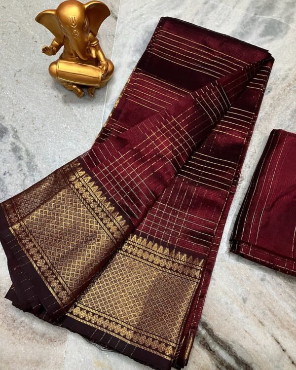 Beautifully Crafted Semi Silk Saree collection