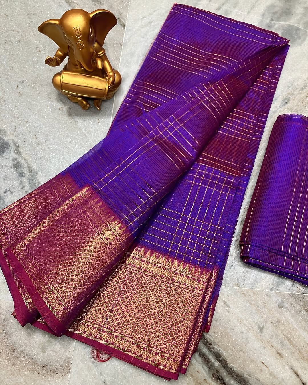 Beautifully Crafted Semi Silk Saree collection - Image 5