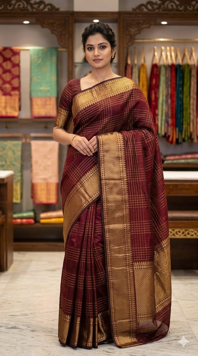 Beautifully Crafted Semi Silk Saree collection - Image 1