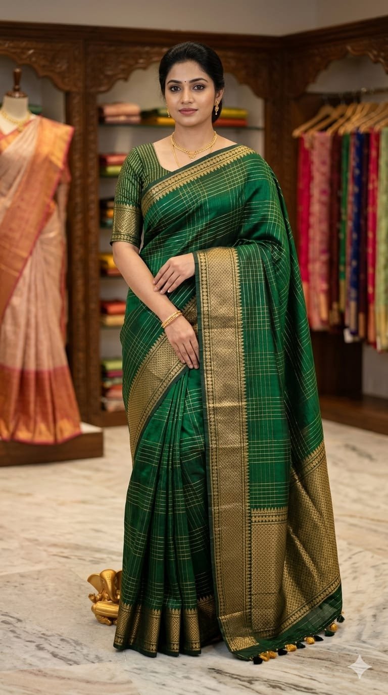 Beautifully Crafted Semi Silk Saree collection - Image 2