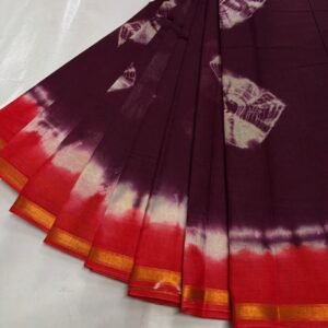 Premium bhagalpuri Kota steple saree 1 inch zari bordar - Image 10
