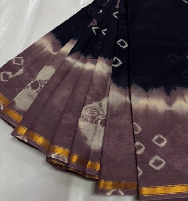 Premium bhagalpuri Kota steple saree 1 inch zari bordar