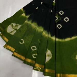 Premium bhagalpuri Kota steple saree 1 inch zari bordar - Image 5