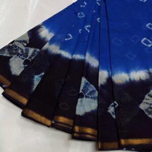 Premium bhagalpuri Kota steple saree 1 inch zari bordar - Image 2