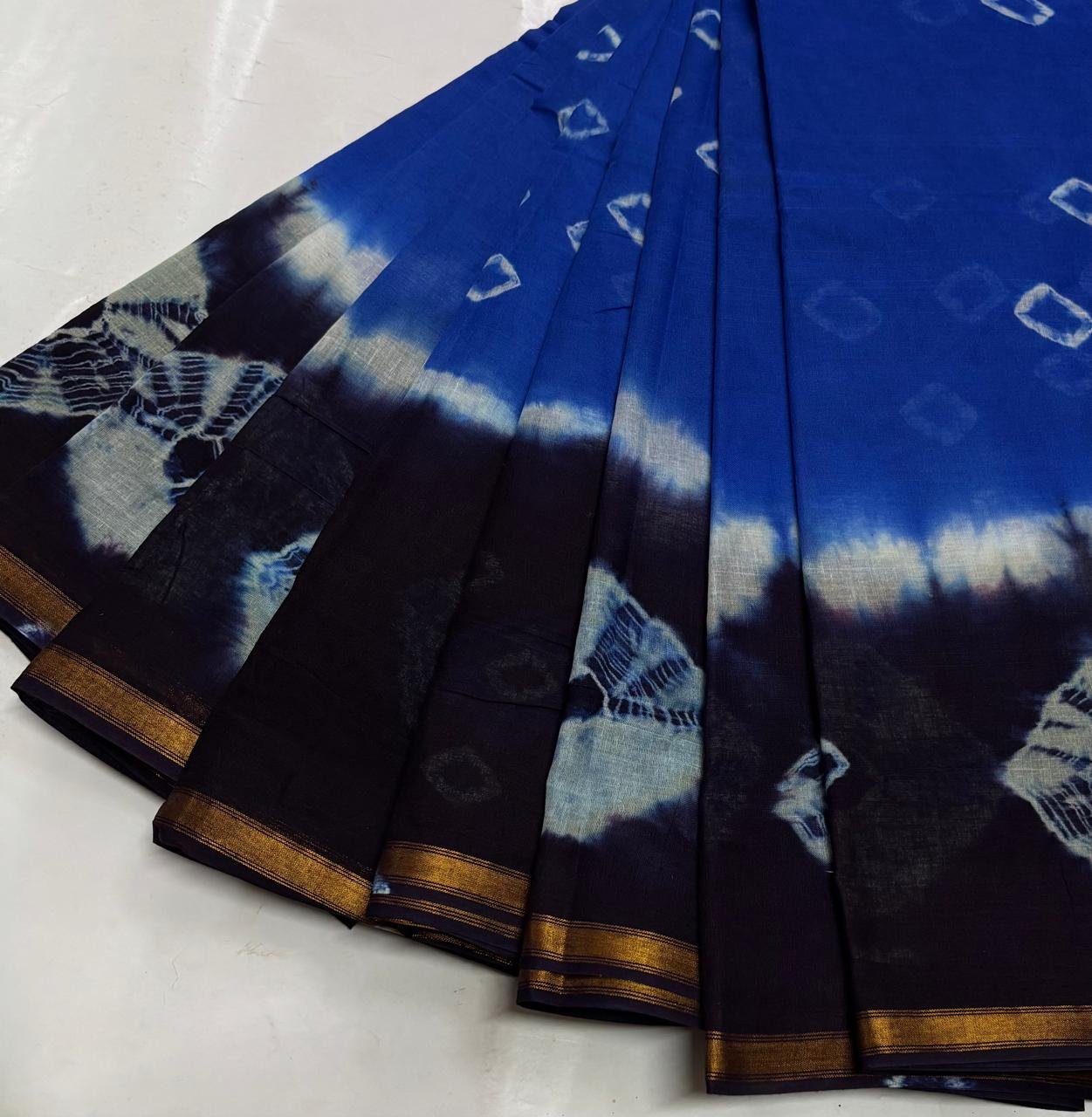 Premium bhagalpuri Kota steple saree 1 inch zari bordar - Image 2