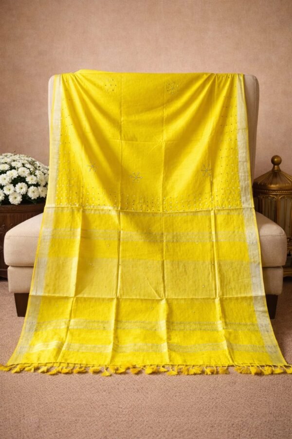 Premium Cotton Slub Saree – Soft, breathable & all-day comfort