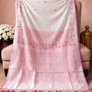 Premium Cotton Slub Saree – Soft, breathable & all-day comfort - Image 5