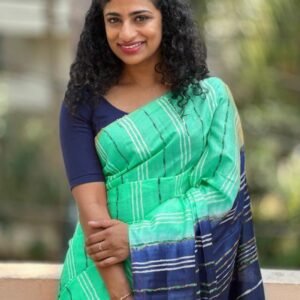 Beautifully Crafted Semi silk  Saree collection - Image 11