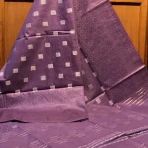 Bhagalpuri premium Katan silk saree with self weaving design - Image 8