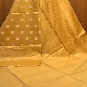 Bhagalpuri premium Katan silk saree with self weaving design - Image 9