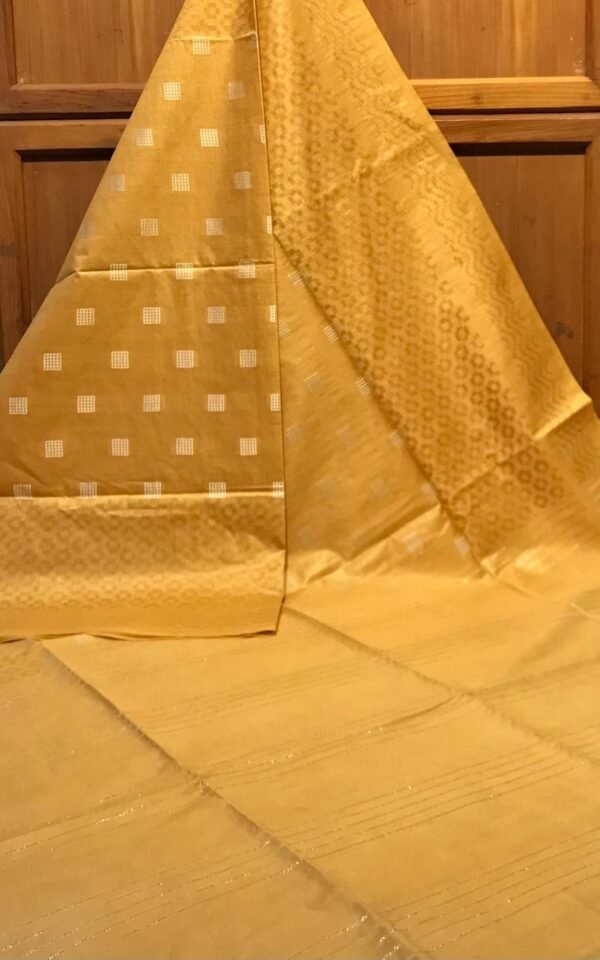 Bhagalpuri premium Katan silk saree with self weaving design