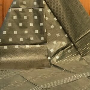 Bhagalpuri premium Katan silk saree with self weaving design - Image 6
