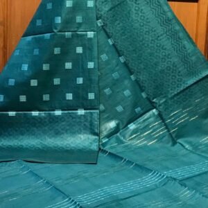 Bhagalpuri premium Katan silk saree with self weaving design - Image 5