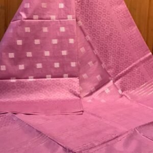 Bhagalpuri premium Katan silk saree with self weaving design - Image 2