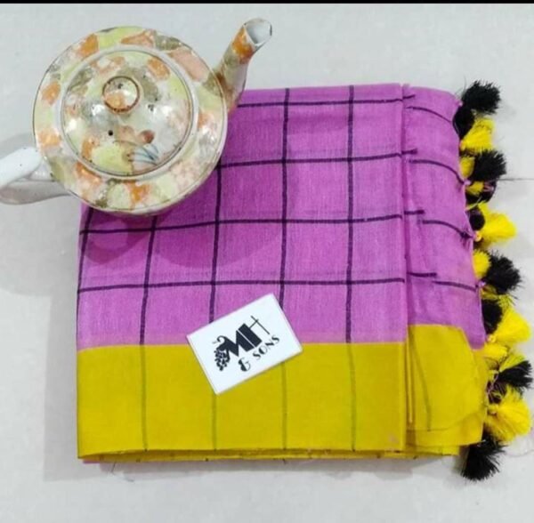 Premium bhagalpuri linen saree collection