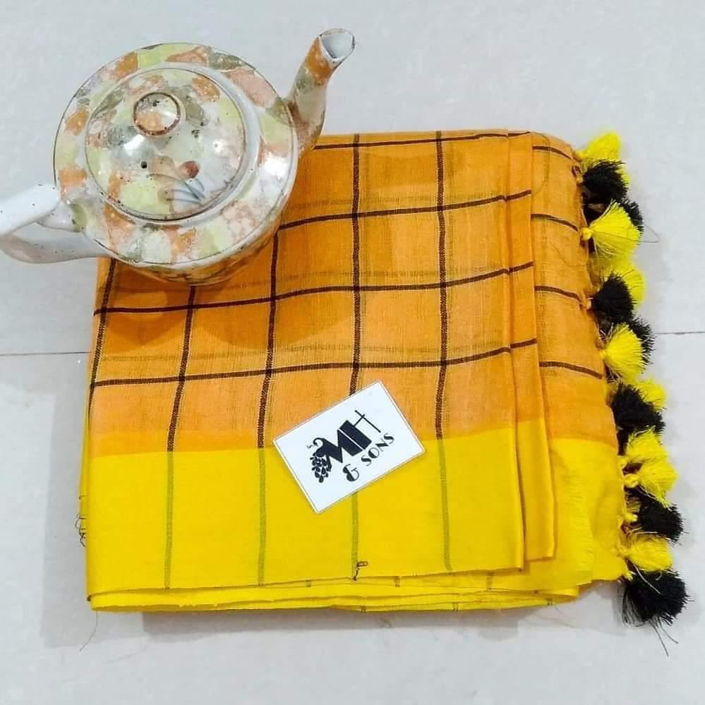 Premium bhagalpuri linen saree collection - Image 3