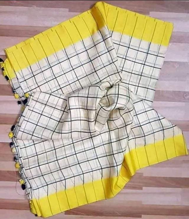Premium bhagalpuri linen saree collection - Image 4