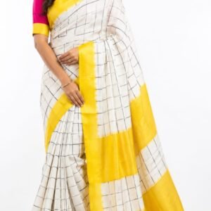 Premium bhagalpuri linen saree collection - Image 1