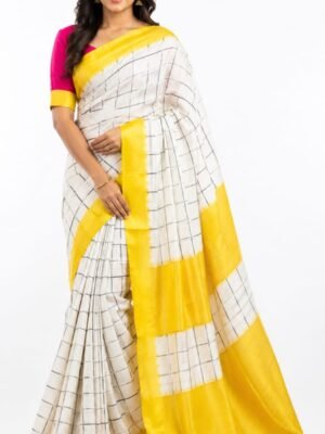 Premium bhagalpuri linen saree collection